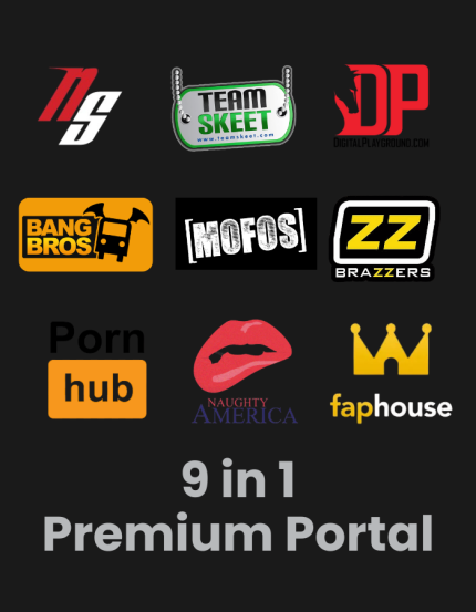 9 in 1 Premium Porn Portal -  Brazzers Premium | Bang Bros Premium | Mofos Premium | Team Skeet Premium Subscription